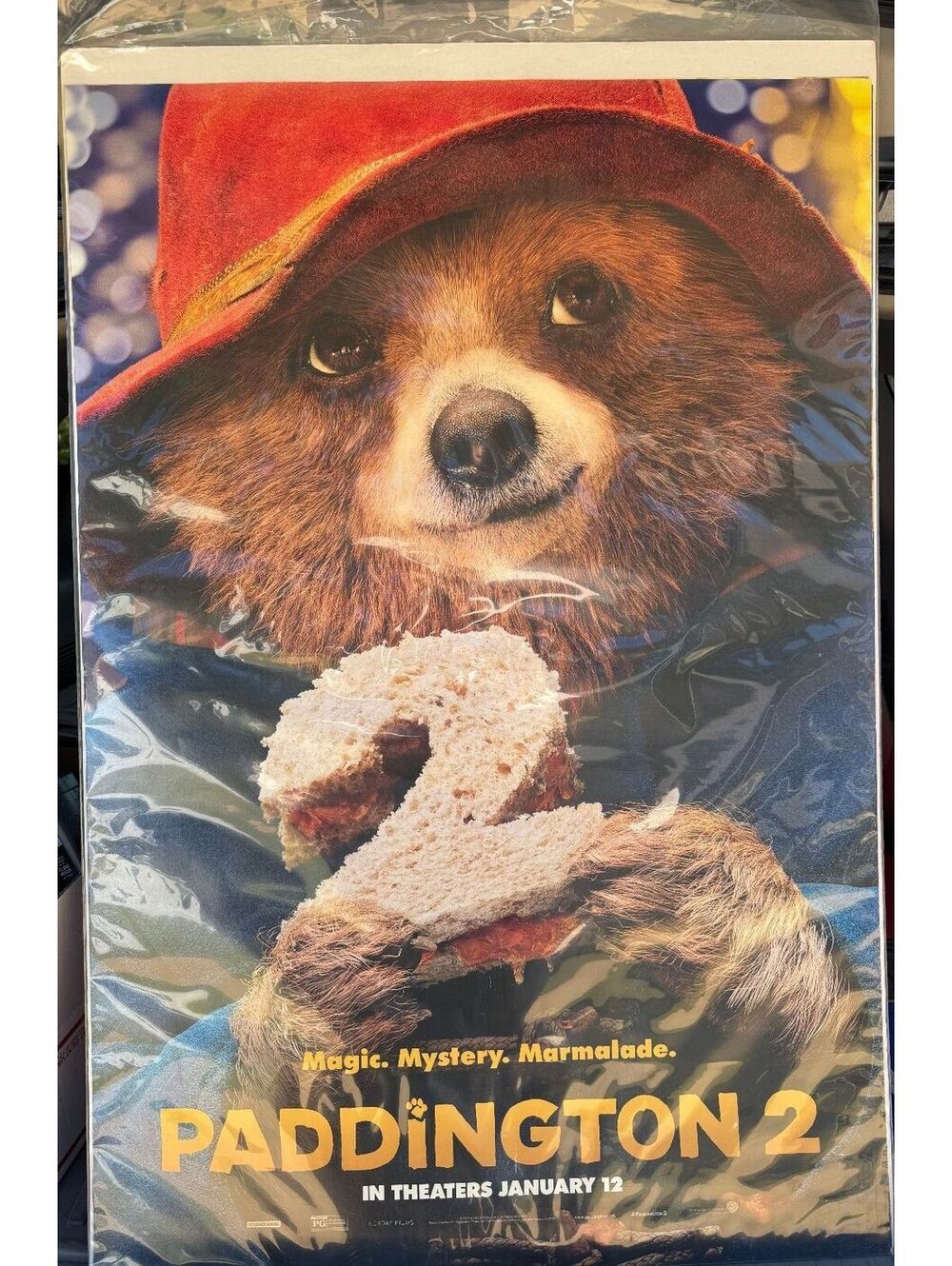 Paddington 2 Authentic 40"x27" Theater 2 Sided Movie Poster